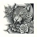 4x4 tattoo design idea