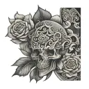 4x4 tattoo design idea