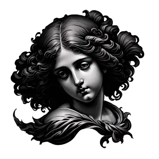 Birth Of Venus tattoo design idea