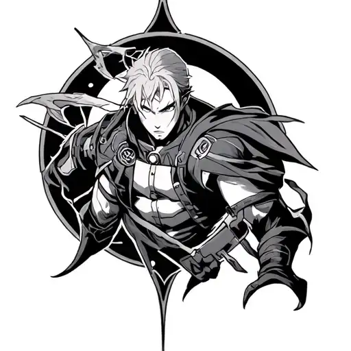 Fullmetal Alchemist: Brotherhood tattoo design idea