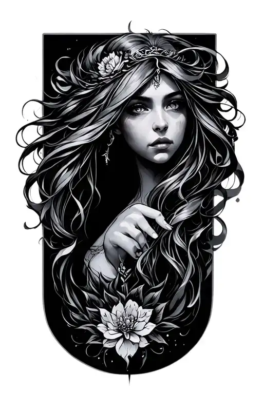 Lyra tattoo design idea