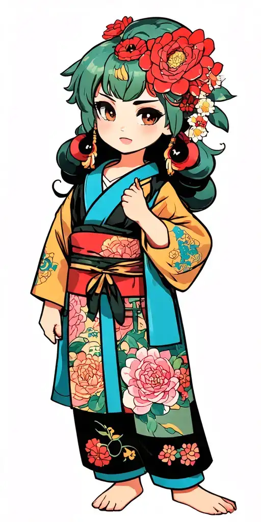 90s cartoon characters incorporated tattoo design idea