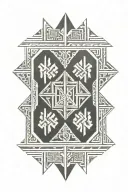 Sumerian cuneiform tattoo design idea