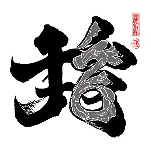 The word family to Chinese tattoo design idea