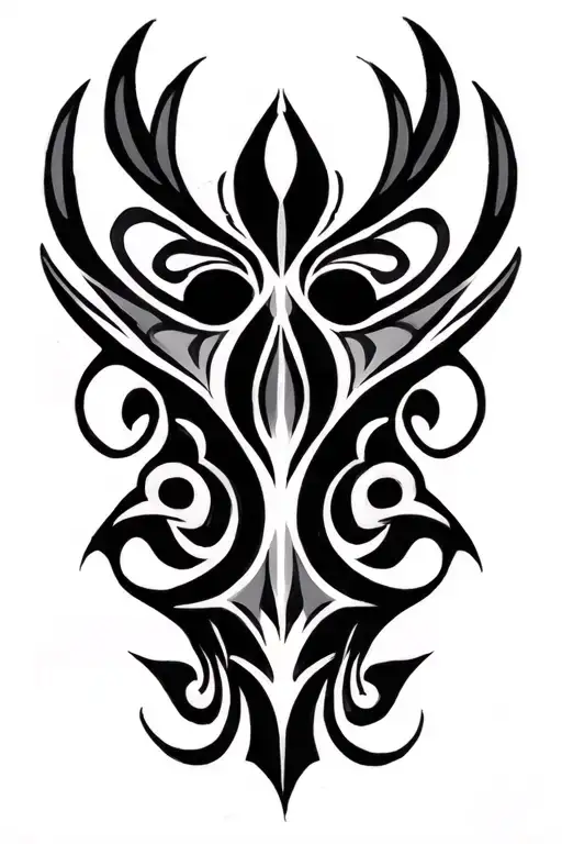 Tribal arm tattoo with meaning  tattoo design idea