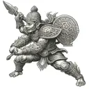 Khmer warrior tattoo tattoo design idea