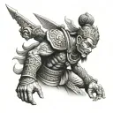 Khmer warrior tattoo tattoo design idea