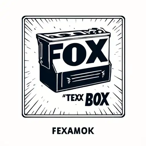 "Fox Box" "Fox Box" battery power tattoo design idea