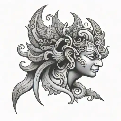 Khmer tattoo design idea
