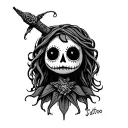 Voodoo Doll tattoo design idea