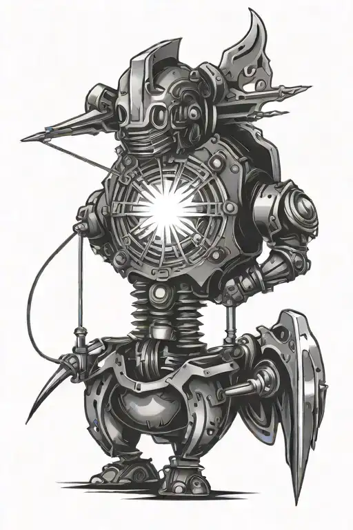 stick welding tattoo design idea