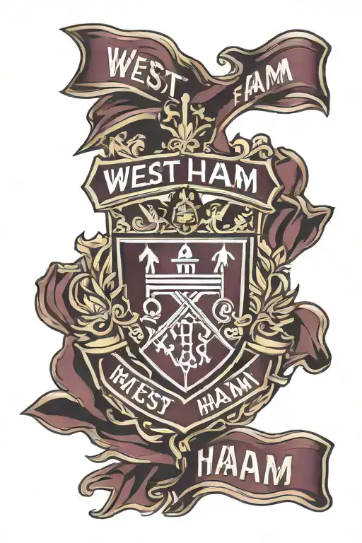 west ham logos tattoo design idea