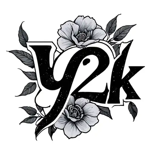 Y2k tattoo design idea