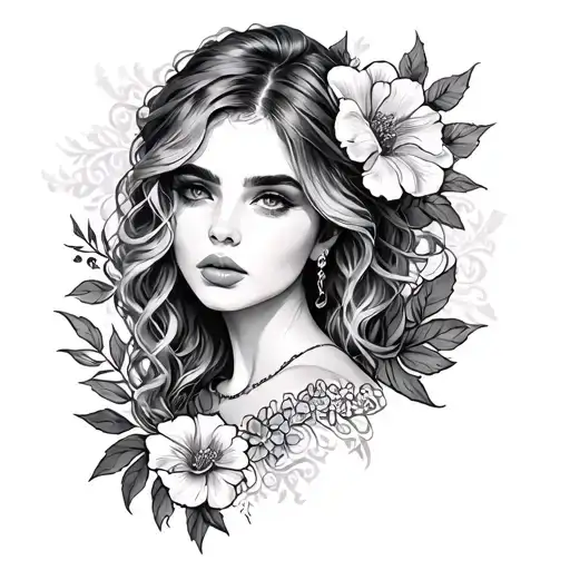 Maggie Rose tattoo design idea