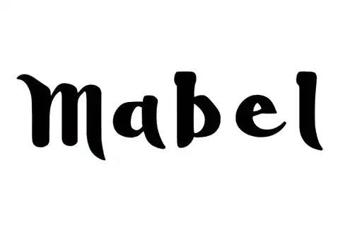 "Mabel" tattoo design idea