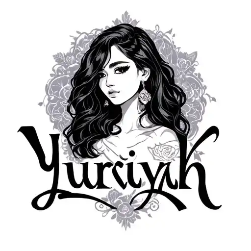 "Yuriyah" aunt niece tattoo design idea