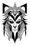 Osiris tattoo design idea