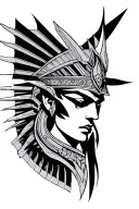 Osiris tattoo design idea