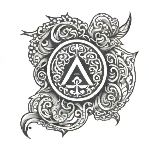 eating disorder symbol tattoo design idea