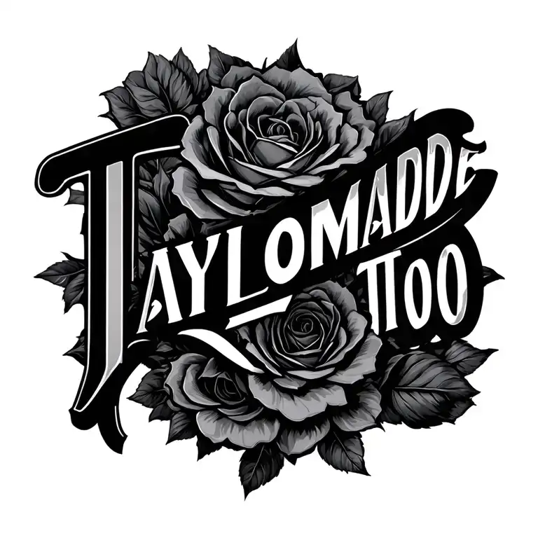 "TAYLORMADE " tattoo design idea