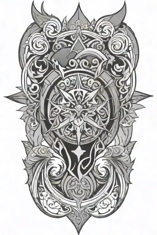 destiny tattoo design idea