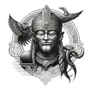 annunaki tattoo design idea