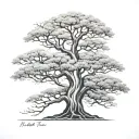 Bodhi Tree tattoo design idea