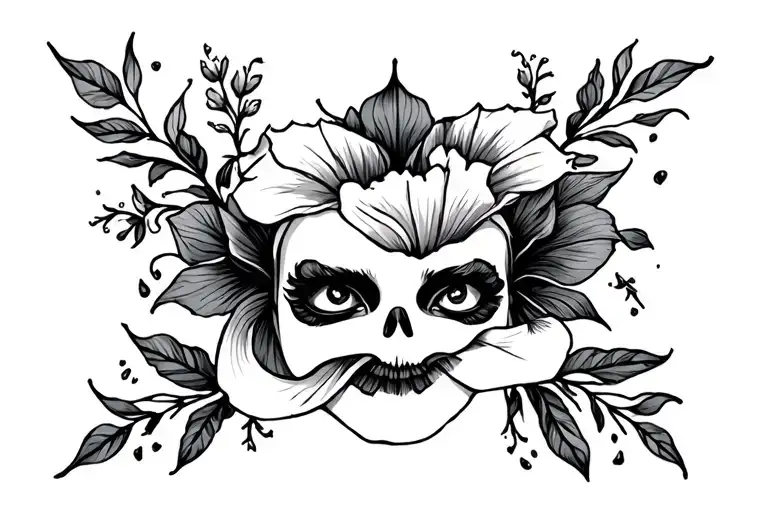 lucky enough tattoo design idea