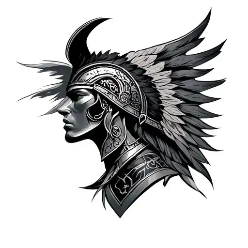 Centurion tattoo design idea