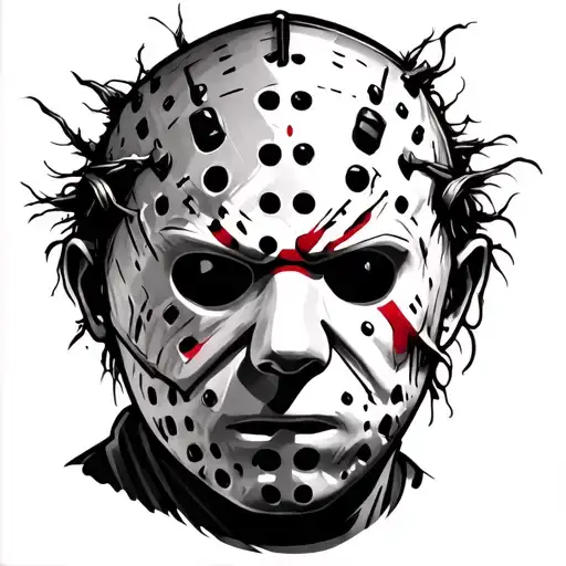 Jason Vorhees VS Freddy Krueger tattoo design idea