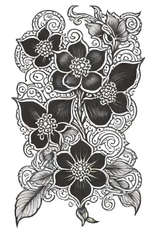 Lucky tattoo design idea