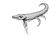 eel tattoo design idea