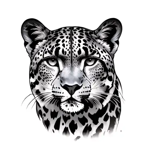 snow leopard tattoo design tattoo design idea