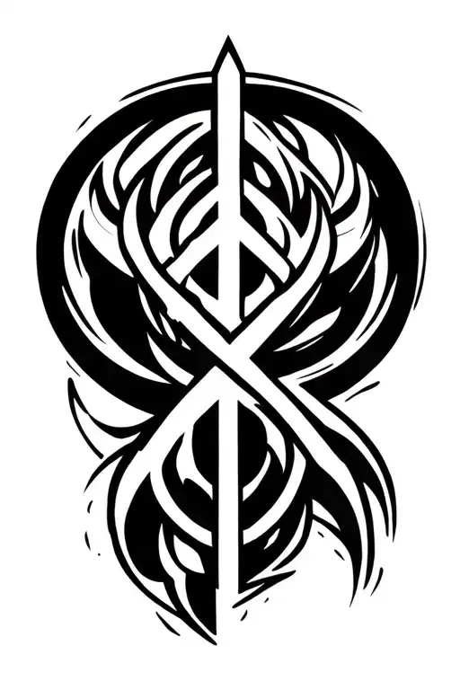 electrician symbol tattoo design idea