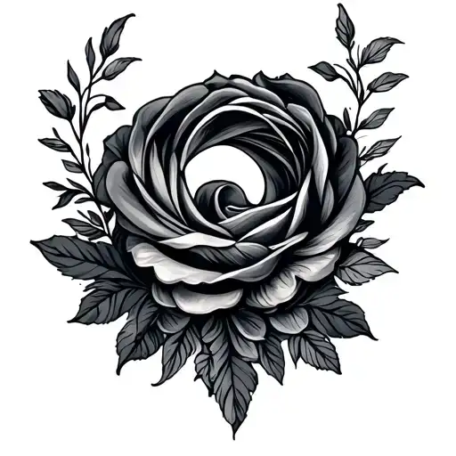 Couple Ring tattoo design idea