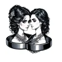 Couple Ring tattoo design idea