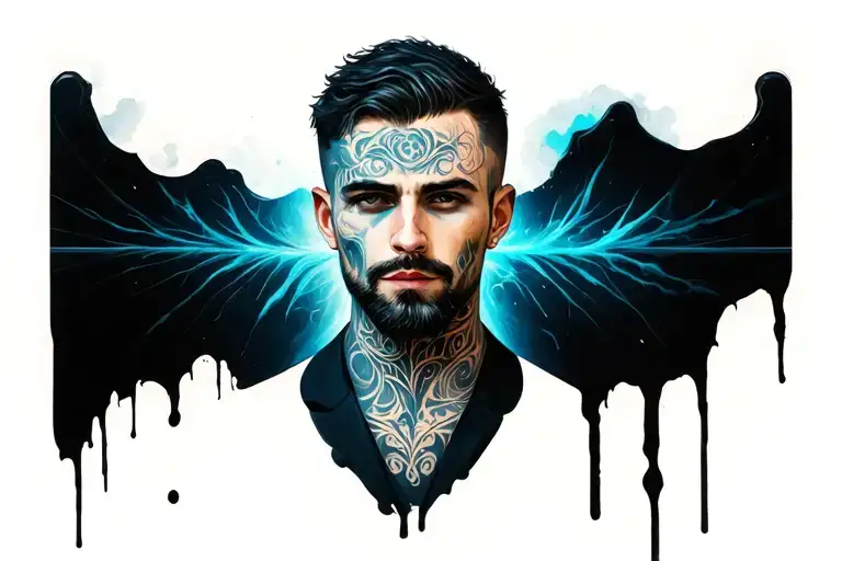 Loyalty * Discipline * Man tattoo design idea