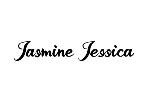 "Jasmine Jessica " tattoo design idea
