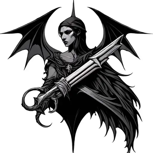 Claymore tattoo design idea