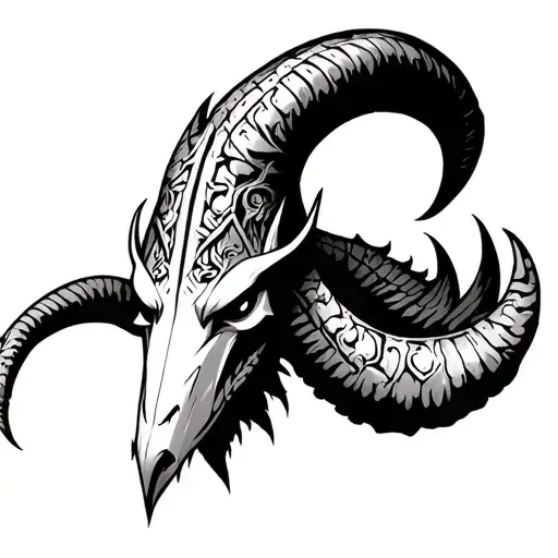 khorn from warhammer tattoo design idea