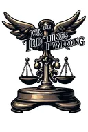 "FOR THE THINGS I DID WRONG" a set of scales symbolizing justice tattoo design idea
