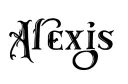 "Alexis" tattoo design idea