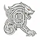 year 2001 tattoo design idea