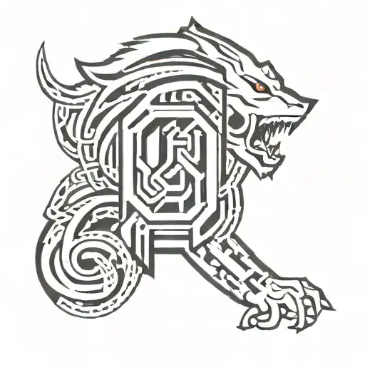 year 2001 tattoo design idea