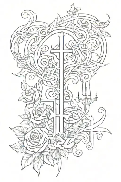 tattoo that says "blessed" in red ink tattoo tattoo design idea