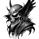 Nemesis tattoo design idea