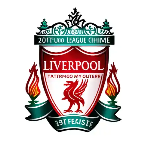 Liverpool  20th league title tattoo design idea