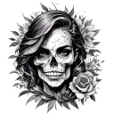 And if you goI wanna go with youAnd if you dieI wanna die with you tattoo design idea