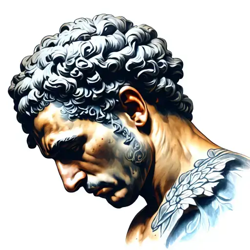 Julius Caesar underarm tattoo design idea