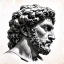 Julius Caesar underarm tattoo design idea